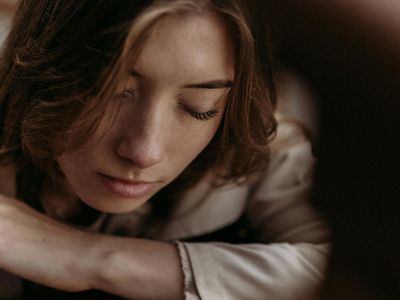 A serene moment of stretching after a workout in a calm environment.